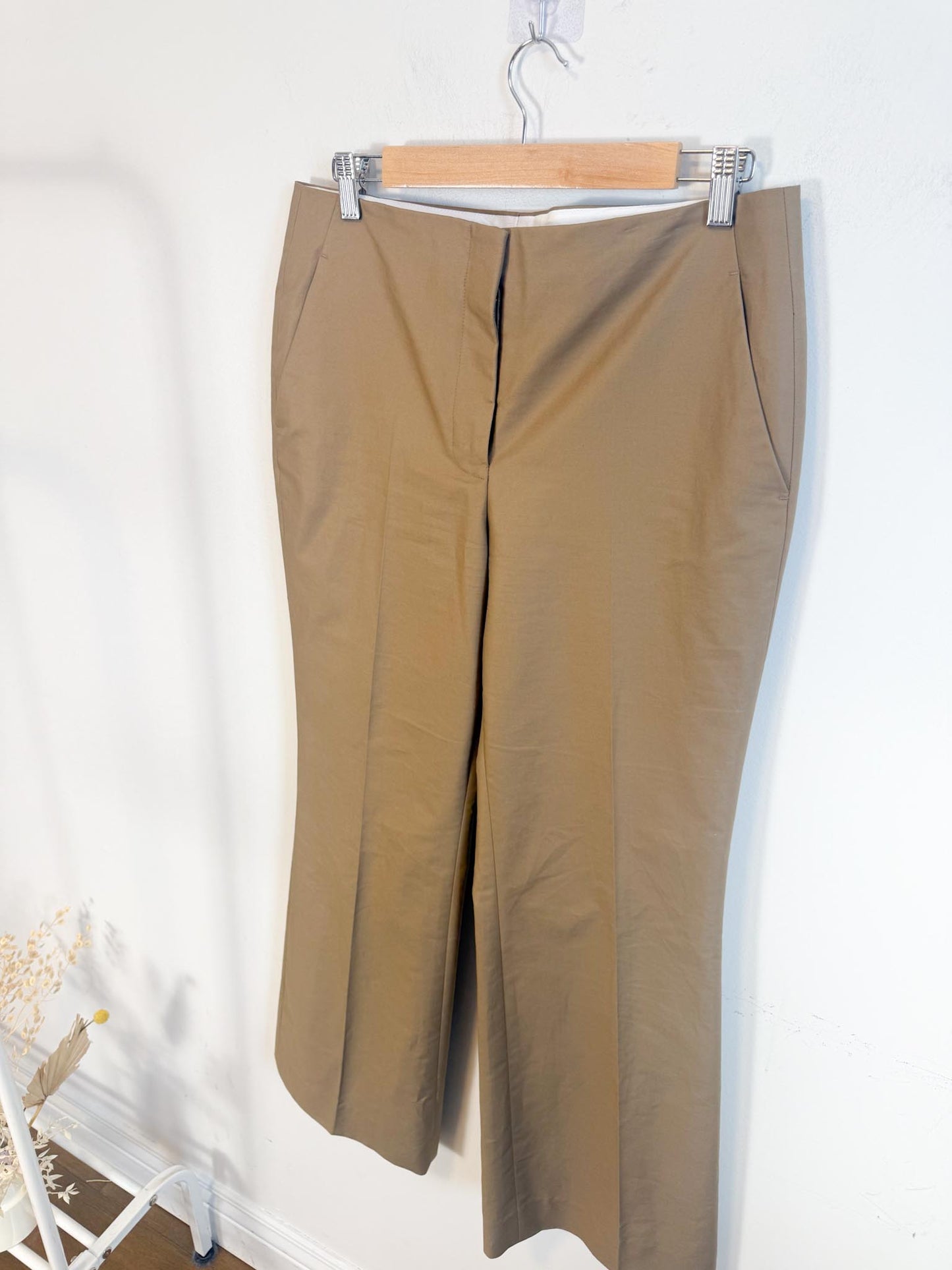 THE ROW Designer "Vasco Cotton Trousers" (Size 8)