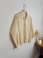 DJERF AVENUE "On the Go Shirt in Cream" (Size S/M)