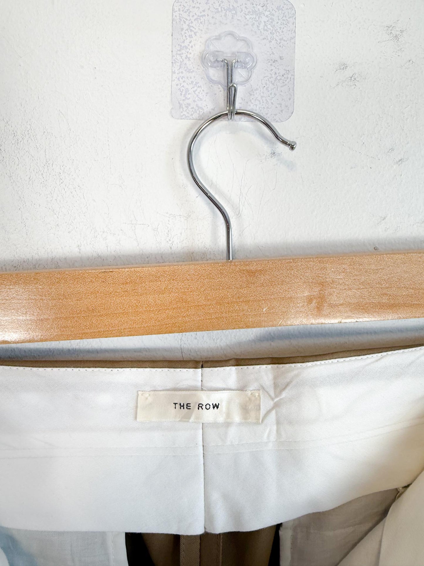 THE ROW Designer "Vasco Cotton Trousers" (Size 8)