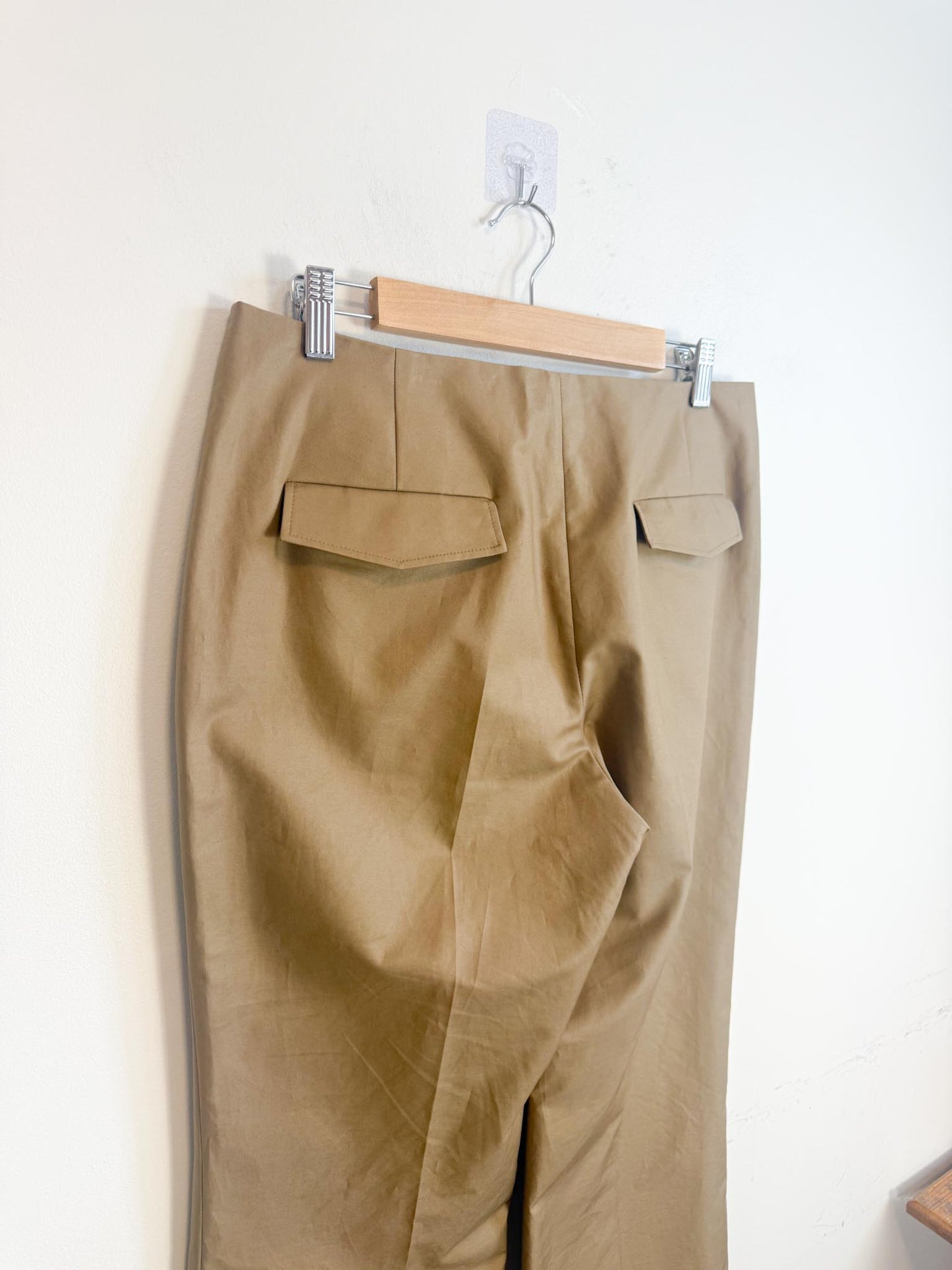 THE ROW Designer "Vasco Cotton Trousers" (Size 8)