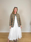 Rachel Zoe Checkered Chore Coat in Green/Red Check NWT (Size XS-M)