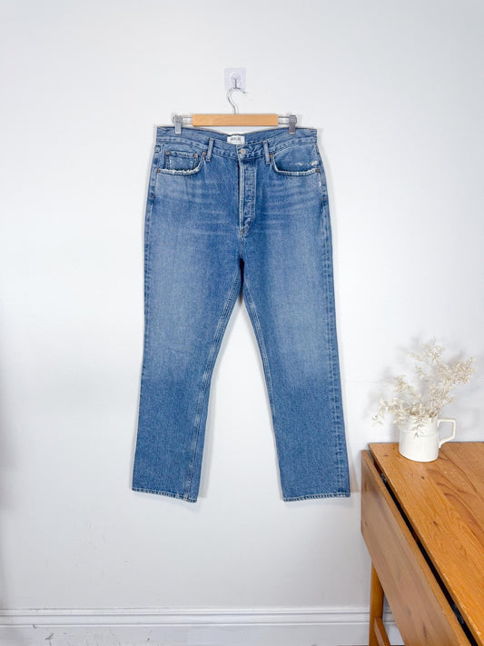 AGOLDE "Lana Straight Jeans" (Size 31)