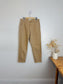 Sezane Cotton Pants in Brown (Size M/L)