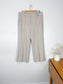 DOROTHEE SCHUMACHER Designer Wool Trousers in Cream (Size L)