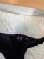 Gap "Mid Rise Double Waist Pants in Black/White" (Size L)