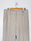 DOROTHEE SCHUMACHER Designer Wool Trousers in Cream (Size L)