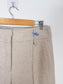 DOROTHEE SCHUMACHER Designer Wool Trousers in Cream (Size L)
