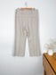 DOROTHEE SCHUMACHER Designer Wool Trousers in Cream (Size L)