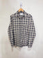 Adsum Sustainable "Classic Plaid Workshort in Navy/Cream" (Size L)