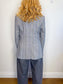 Dorothee Schumacher Double Breasted Blazer in Grey Plaid (Size S)
