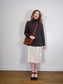 Babaton Alpaca Chunky Knit Turtleneck Sweater in Dark Brown (Size S/M)