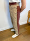 KOTN Slow Fashion” Indus Two Tone Brown Pant in Brown” (Size 28)