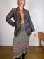 Oak & Fort Faux Leather Jacket in Dark Brown (Size M/L)