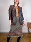 Oak & Fort Faux Leather Jacket in Dark Brown (Size M/L)