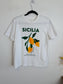 H&M Sicilia Graphic Tee in White (Size L)