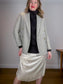 Babaton Alpaca Chunky Knit Turtleneck Sweater in Dark Brown (Size S/M)