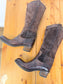 VIC MATIE Tall Brown Leather Boots (Size 39)