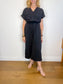 Melow Slow Fashion "Elka Jumpsuit in Black" (Size XS/S)