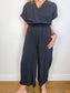 Melow Slow Fashion "Elka Jumpsuit in Black" (Size XS/S)