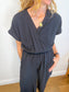 Melow Slow Fashion "Elka Jumpsuit in Black" (Size XS/S)