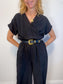 Melow Slow Fashion "Elka Jumpsuit in Black" (Size XS/S)