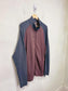 Lululemon Active Full Zip Up Sweater in Gray/Maroon (Size XL)