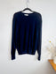 Banana Republic Extra Fine Merino Wool Sweater in Navy (Size L)