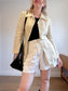 Vintage Yanagi Paris Linen Blazer (Size S)