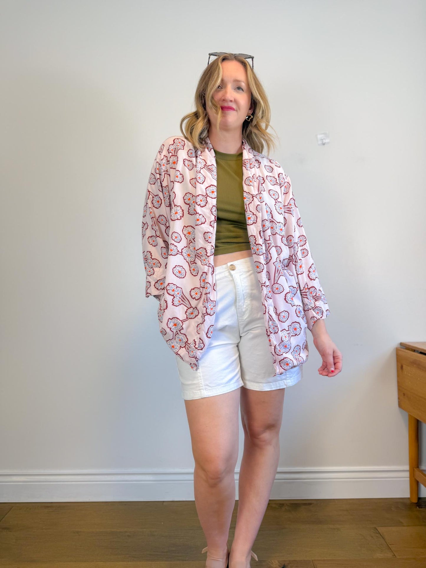 Compañia Fantastica Floral Duster/Cardigan (Size M/L)