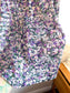 SUNCOO Paris Leony Blouse in Purple Floral (Size S-L)