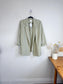 H&M Oversized Blazer in Light Grey Green NWT (Size L)