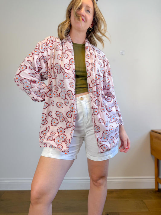 Compañia Fantastica Floral Duster/Cardigan (Size M/L)