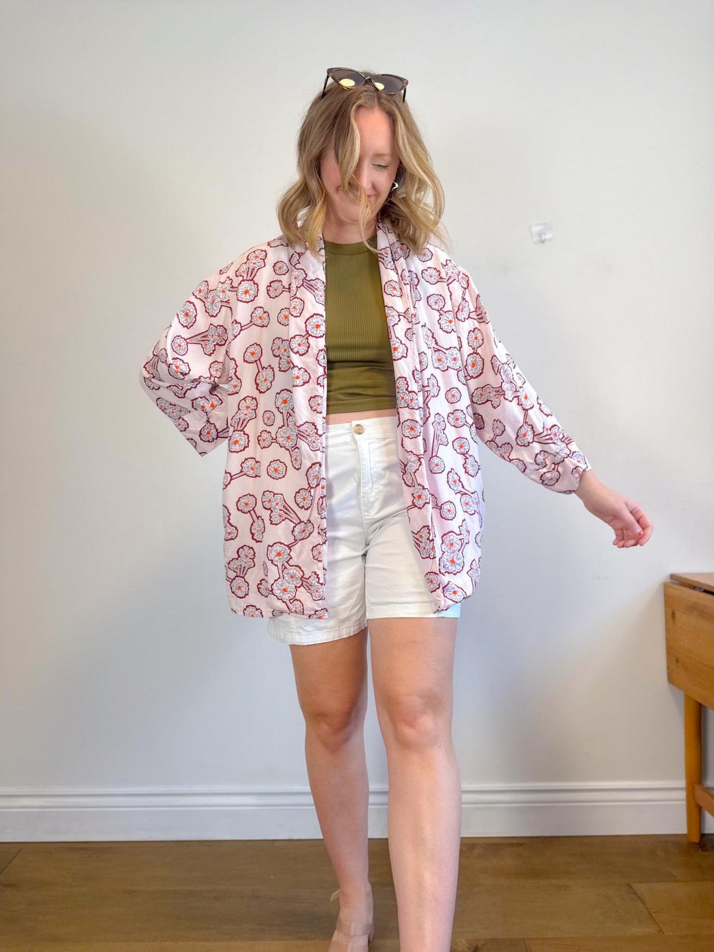 Compañia Fantastica Floral Duster/Cardigan (Size M/L)
