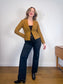 Iris Setlakwe Designer Blazer in Camel (Size M)
