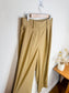 Lululemon High Rise Wide Leg Trousers in Golden Beige (Size 10)
