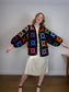Forever Emily Whenever Sustainable Vintage Quilt Sweater (Size M-XL)