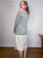 Vintage Angora & Wool Sweater in Grey (Size S)