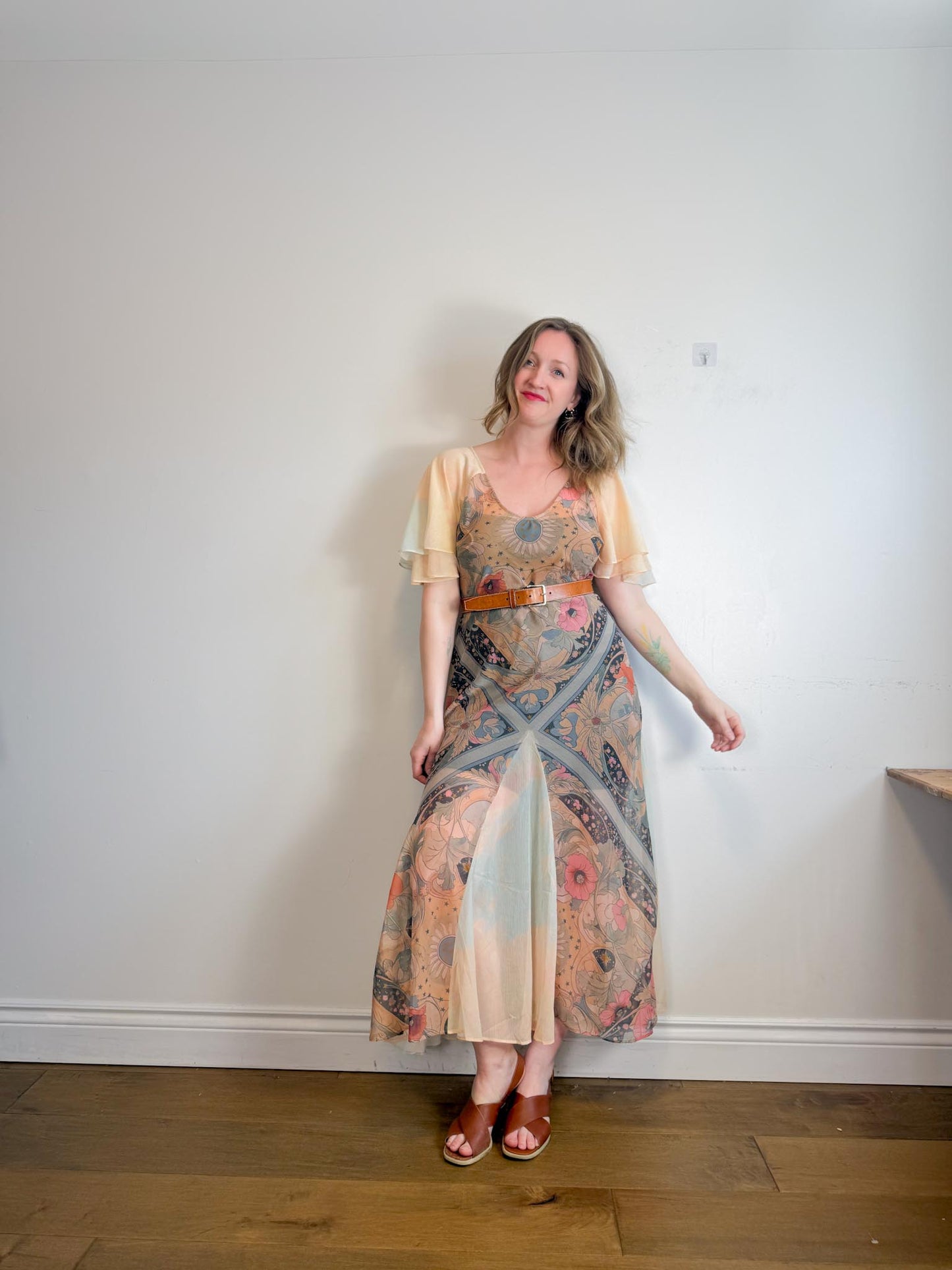 Free People "Celestial Nights Maxi Dress" (Size M)
