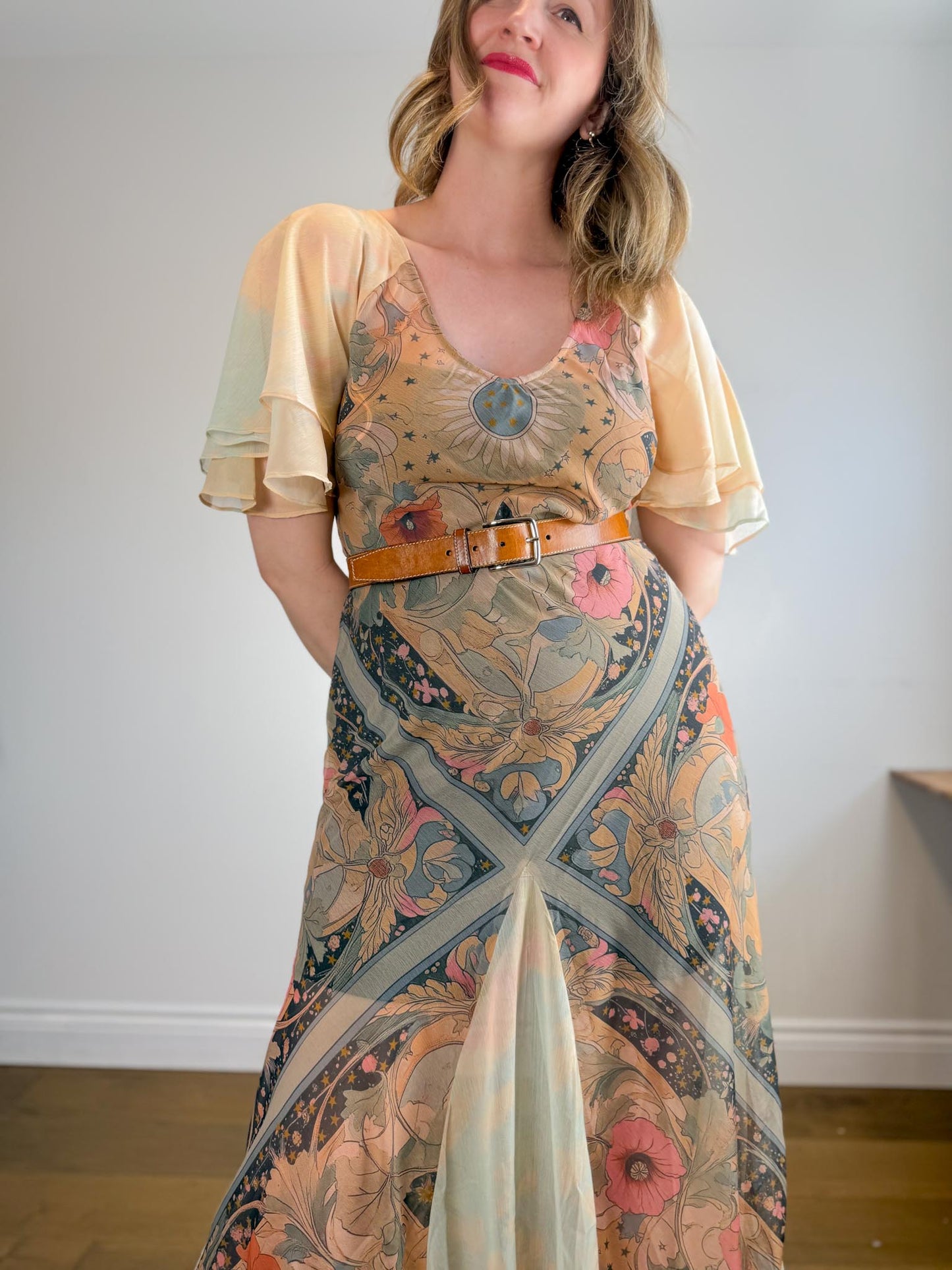 Free People "Celestial Nights Maxi Dress" (Size M)