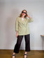 H&M Oversized Blazer in Light Grey Green NWT (Size L)