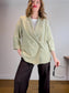 H&M Oversized Blazer in Light Grey Green NWT (Size L)