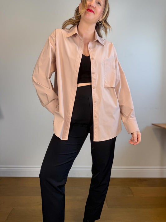 TILLEY "Tech Shield Shirt in Dark Blush" (Size XL)