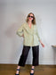 H&M Oversized Blazer in Light Grey Green NWT (Size L)