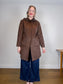 Fransa Reversible Faux Fur Jacket in Brown (Size M/L)