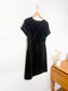Judith & Charles Canadian Designer Mini Dress in Black (Size S/M)