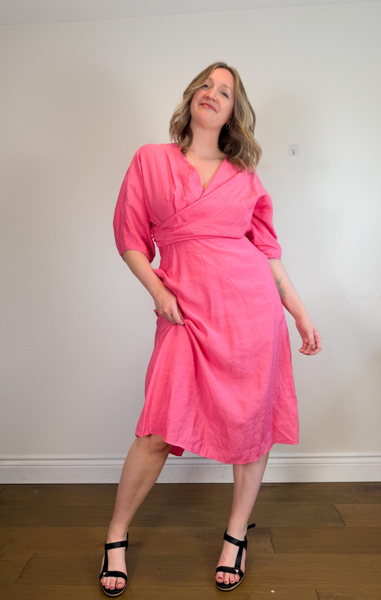 cos hot pink dress Clothing : Maxi Dresses : 'Nalini' Fuchsia Maxi Dress