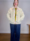 COACH Designer "Blocked Floral Sherpa Jacket" (Size S/M)