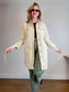 Madewell Long Belted Chore Coat in Khaki (Size S/M)