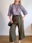 SUNCOO Paris Leony Blouse in Purple Floral (Size S-L)