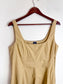 Gap Square Neck Line Mini Dress in Beige NWT (Size 12)
